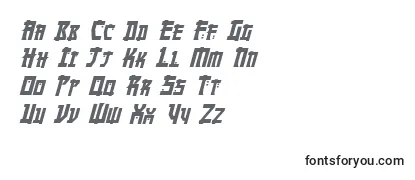 MangaBoldItalic-fontti