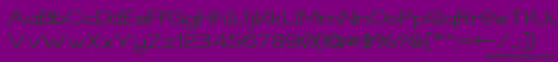 Techiwgm Font – Black Fonts on Purple Background