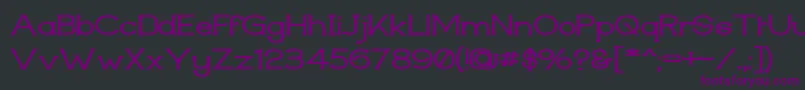 Techiwgm Font – Purple Fonts on Black Background