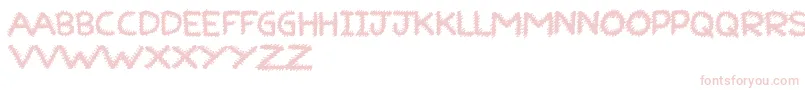 RuffRuff-fontti – vaaleanpunaiset fontit