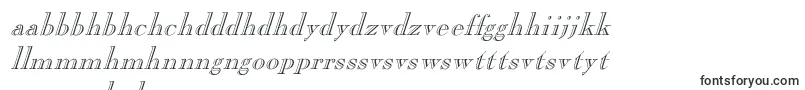 PinchiItalic-Schriftart – shona Schriften