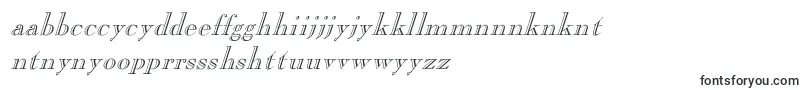 PinchiItalic-Schriftart – ruandische Schriften