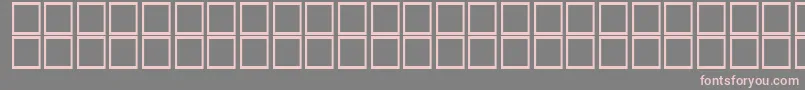 AlHor Font – Pink Fonts on Gray Background