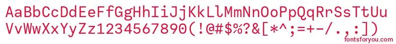 CallingcodeRegular Font – Red Fonts