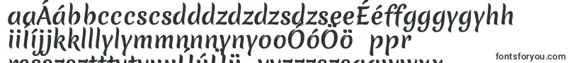 MeriendaoneRegular-fontti – unkarilaiset fontit