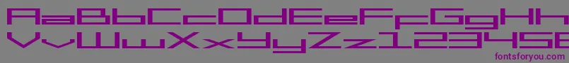 Mgs2 ffy Font – Purple Fonts on Gray Background