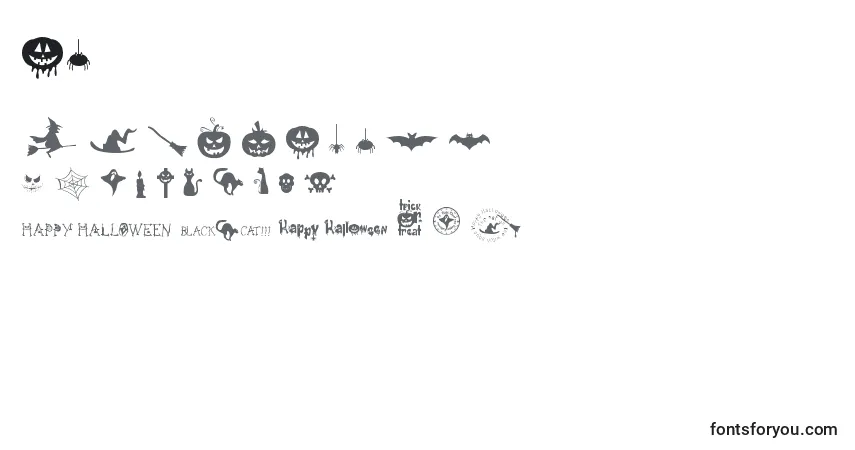 FreakyHalloween Font – alphabet, numbers, special characters