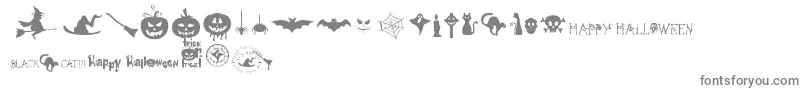 FreakyHalloween Font – Gray Fonts