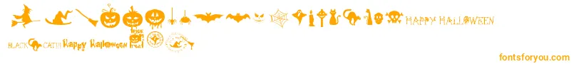 FreakyHalloween Font – Orange Fonts