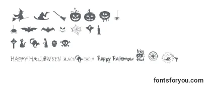Review of the FreakyHalloween Font