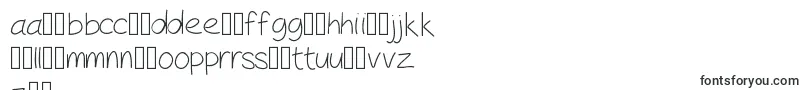 PeaxHandwritinglight Font – Latvian Fonts