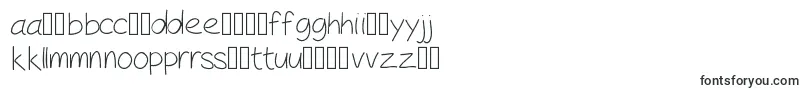 PeaxHandwritinglight Font – Lithuanian Fonts