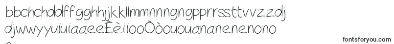 PeaxHandwritinglight Font – Creole Fonts