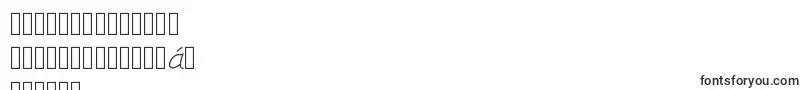 Police PeaxHandwritinglight – polices birmanes