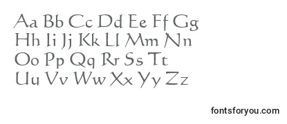 Обзор шрифта Calligraphic421Bt