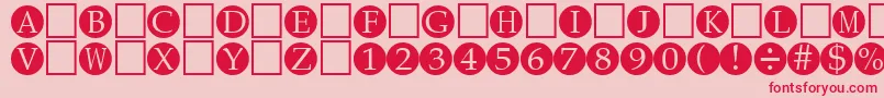 Más sobre la fuente EightRegular fuente EightRegular – Fuentes Rojas Sobre Fondo Rosa