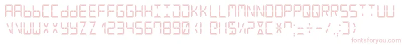 DigitalCounter7 Font – Pink Fonts