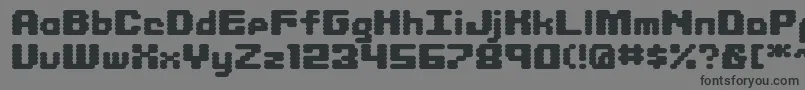 Librit Font – Black Fonts on Gray Background