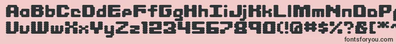 Libritフォントについての詳細 フォントLibrit – ピンクの背景に黒い文字