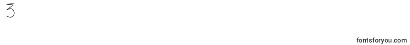 Jaggpnt Font – Fonts for Digit 3