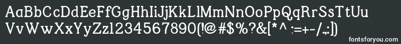 Jfshilltextbold Font – White Fonts