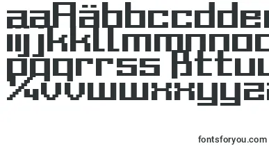 Acme9RegularBold font – german Fonts