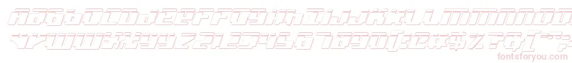 Badrobotl3Di Font – Pink Fonts