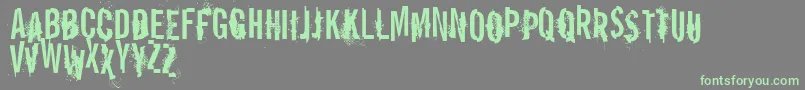 VtksReportError Font – Green Fonts on Gray Background