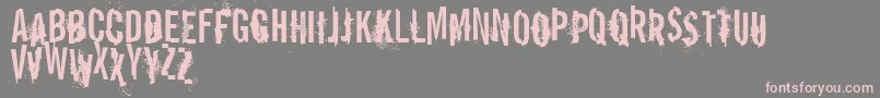 VtksReportError Font – Pink Fonts on Gray Background