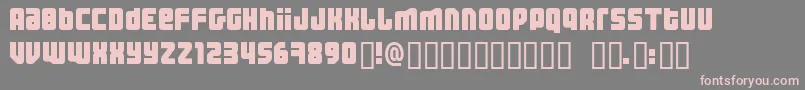 More about Threhw Font Threhw Font – Pink Fonts on Gray Background