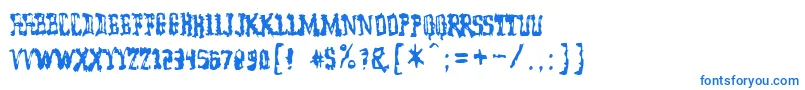 ModelWorker Font – Blue Fonts