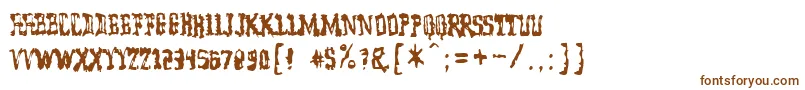 ModelWorker Font – Brown Fonts