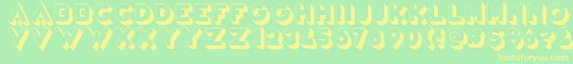 Más sobre la fuente VarietРІRevue fuente VarietРІRevue – Fuentes Amarillas Sobre Fondo Verde