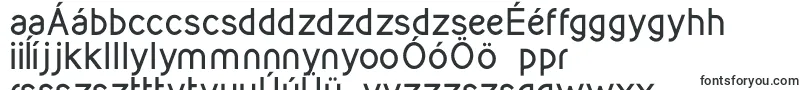 KirvyBold-fontti – unkarilaiset fontit