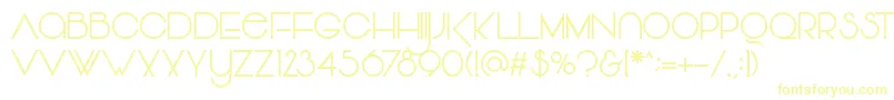 Vonique Font – Yellow Fonts