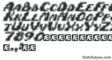  ZeroVelocityBrk font