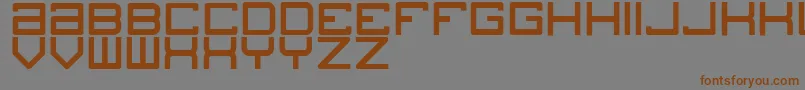 Blogs Font – Brown Fonts on Gray Background