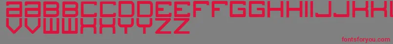 Blogs Font – Red Fonts on Gray Background