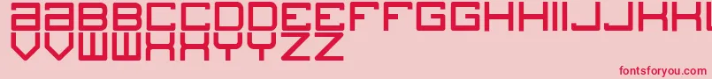 フォントBlogs – ピンクの背景に赤い文字