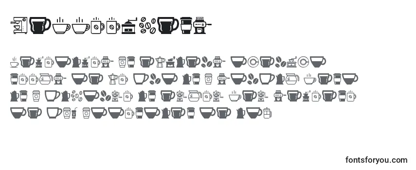 Fuente CoffeeIcons