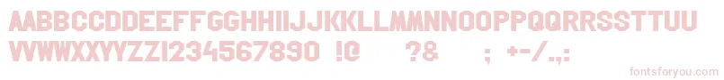 Hollywoodhills Font – Pink Fonts on White Background