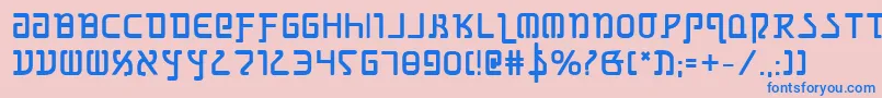 More about Grimlordb Font Grimlordb Font – Blue Fonts on Pink Background