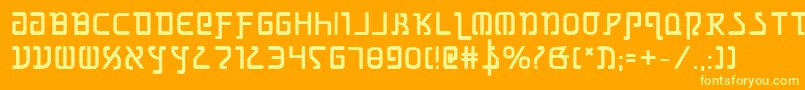 Más sobre la fuente Grimlordb fuente Grimlordb – Fuentes Amarillas Sobre Fondo Naranja