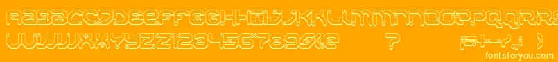 Weitere Informationen zur XiaxideShadow-Schriftart XiaxideShadow-Schriftart – Gelbe Schriften auf orangefarbenem Hintergrund
