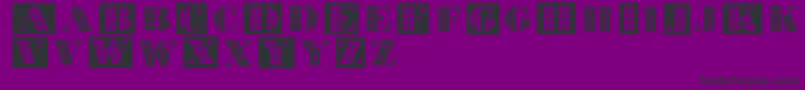 Más sobre la fuente Tolecaps fuente Tolecaps – Fuentes Negras Sobre Fondo Morado