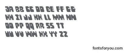 Review of the Bubblebuttleft Font