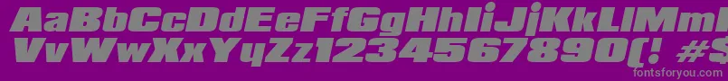 Weitere Informationen zur PadalomaItalic-Schriftart PadalomaItalic-Schriftart – Graue Schriften auf violettem Hintergrund