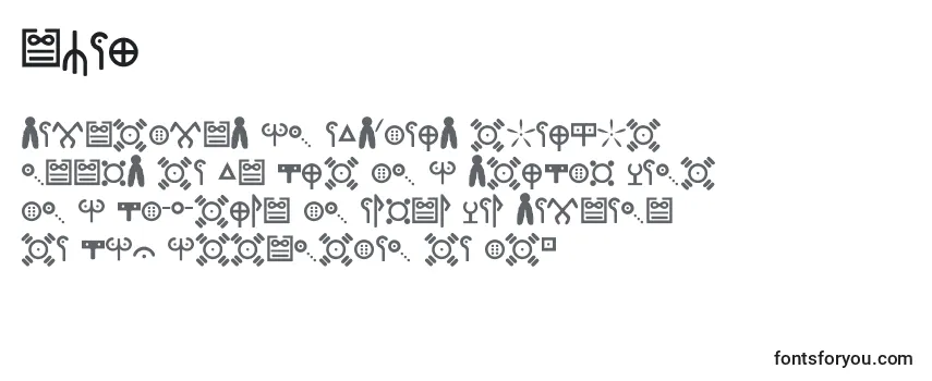 Обзор шрифта Ewok