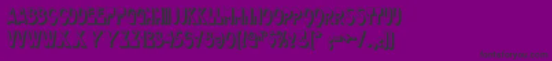 Chocolatedropsnf Font – Black Fonts on Purple Background