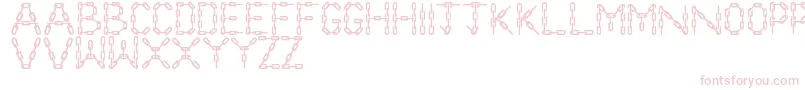 ChainLetters Font – Pink Fonts